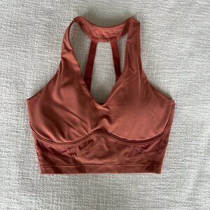 Gymshark x Whitney Simmons Longline Bra Canyon Red Size S